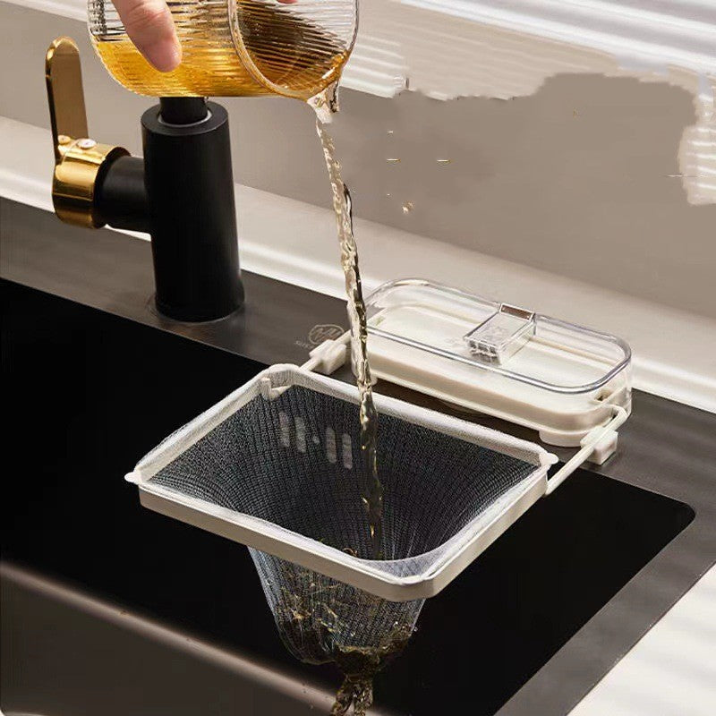 EazyDrain™ Kitchen Sink Strainer Starter Kit (Holder + 50 Mesh)
